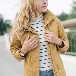 Women's Mustard Utility Jacket